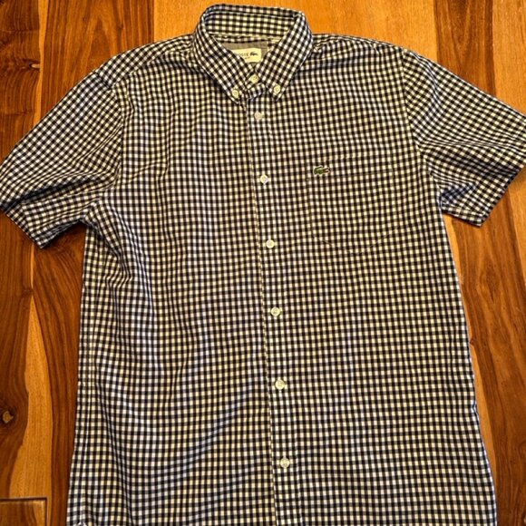 MEN´S SLIM FIT GINGHAM POPLIN SHIRT - Picture 3 of 6